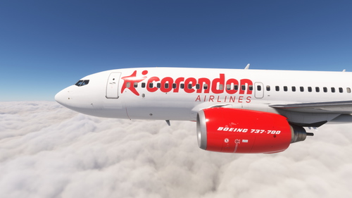 PMDG 737-700 /w cabin Corendon Airlines Package