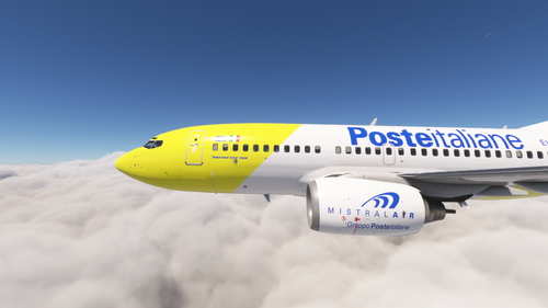PMDG 737-700 Poste Italiane (EI-ELZ)