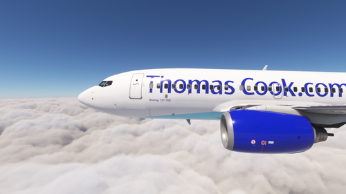 PMDG 737-700 Thomas Cook (G-DAJC)