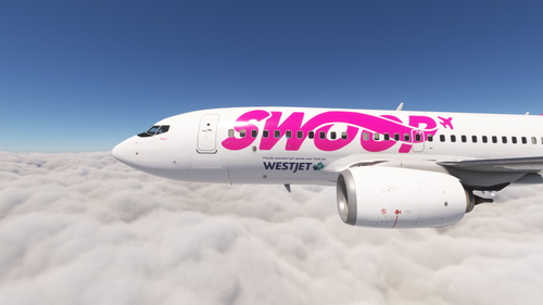 PMDG 737-700 w/ cabin Swoop (C-FONK)
