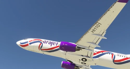 PMDG 737-800 | HI1101 | Arajet Airlines | Los Haitises