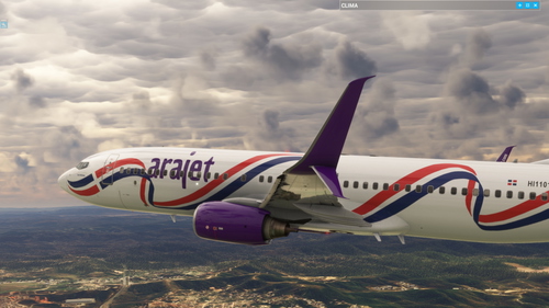 PMDG 737-800 | HI1101 | Arajet Airlines | Los Haitises 