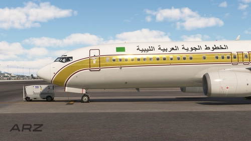 PMDG 737-800 | Libyan Arab Airlines OO-TEL (Fictional)