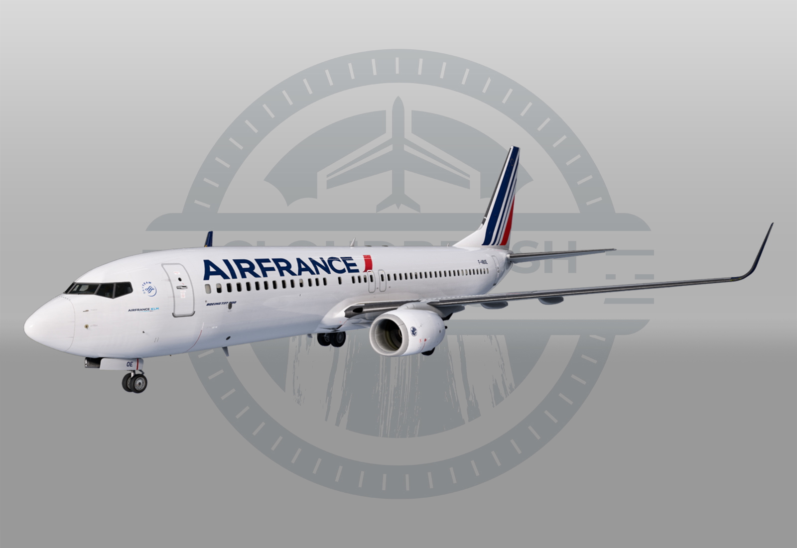 PMDG 737-800 Air France F-HBOE (fictional) - Image 1