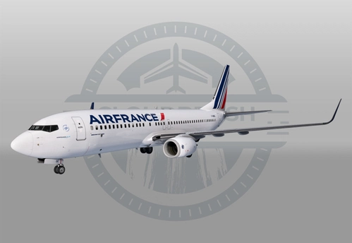 PMDG 737-800 Air France F-HBOE (fictional)