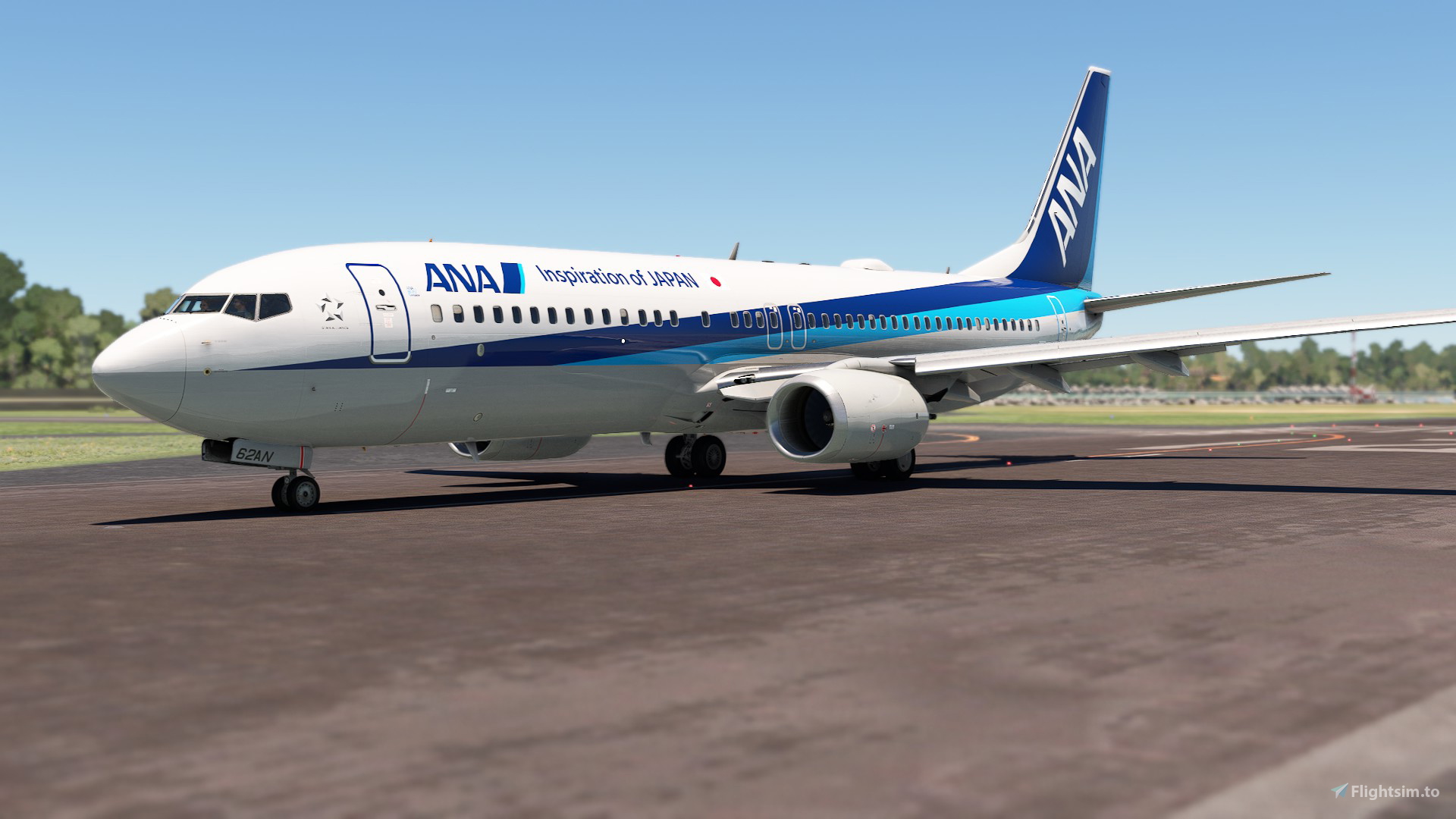 PMDG 737-800 All Nippon Airways JA58AN - EXPO Osaka 2025 (w
