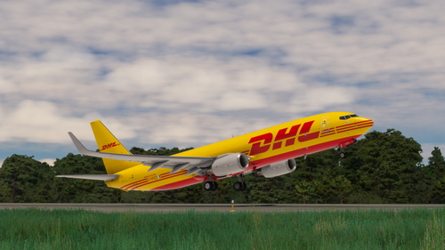 PMDG 737-800BDSF DHL (ASL Airlines Ireland) | EI-HRE | 4K