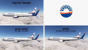 PMDG 737-800 w/ cabin SunExpress complete regular fleet thumbnail 7
