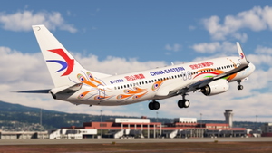PMDG 737-800 China Eastern B-1789 - Yunnan Peacock [w/ cabin] thumbnail 2