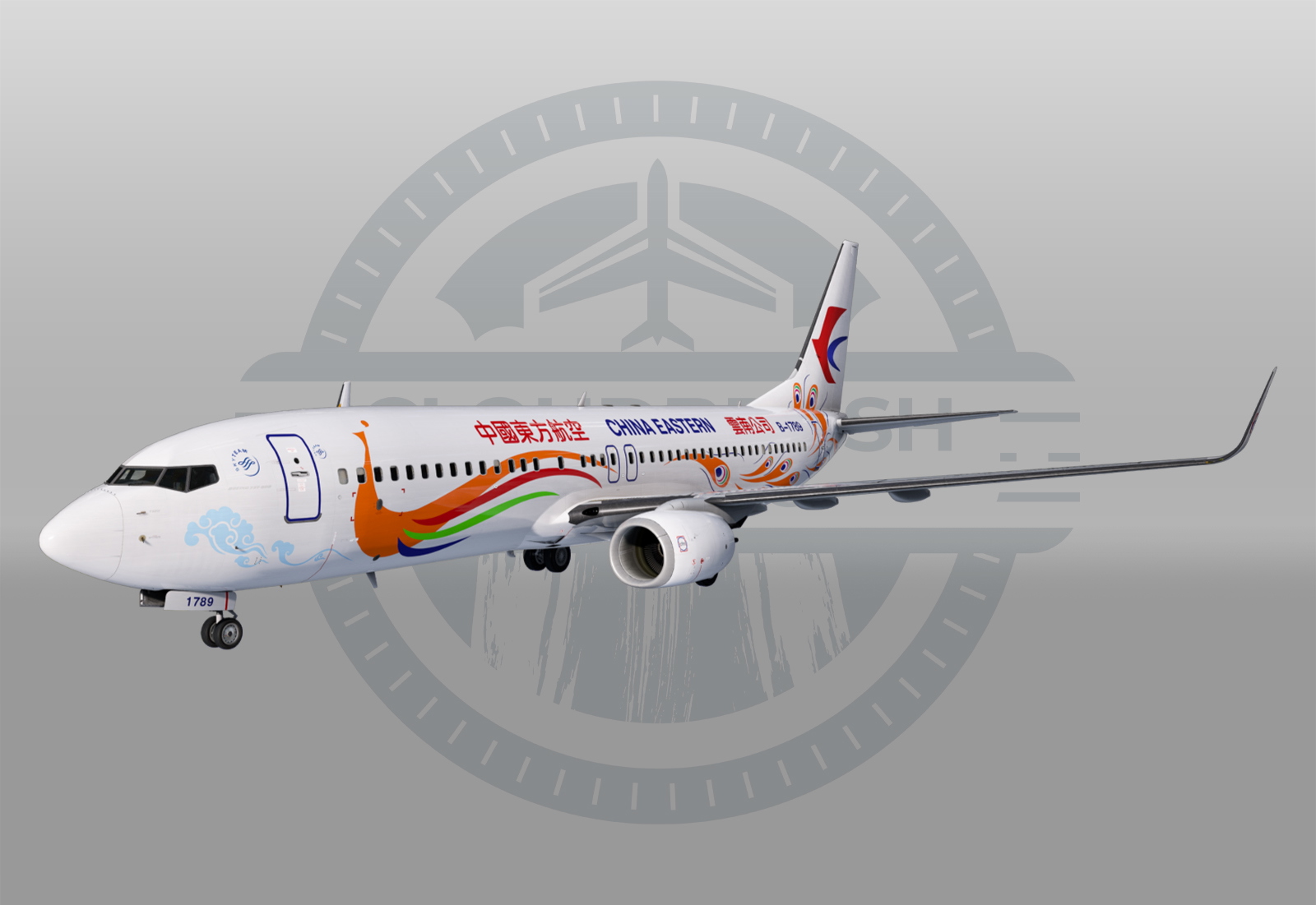 PMDG 737-800 China Eastern B-1789 - Yunnan Peacock [w/ cabin] - Image 1