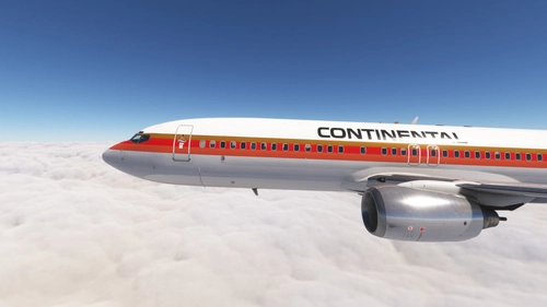 PMDG 737-800 Continental Airlines - Meatball Design (N17252)