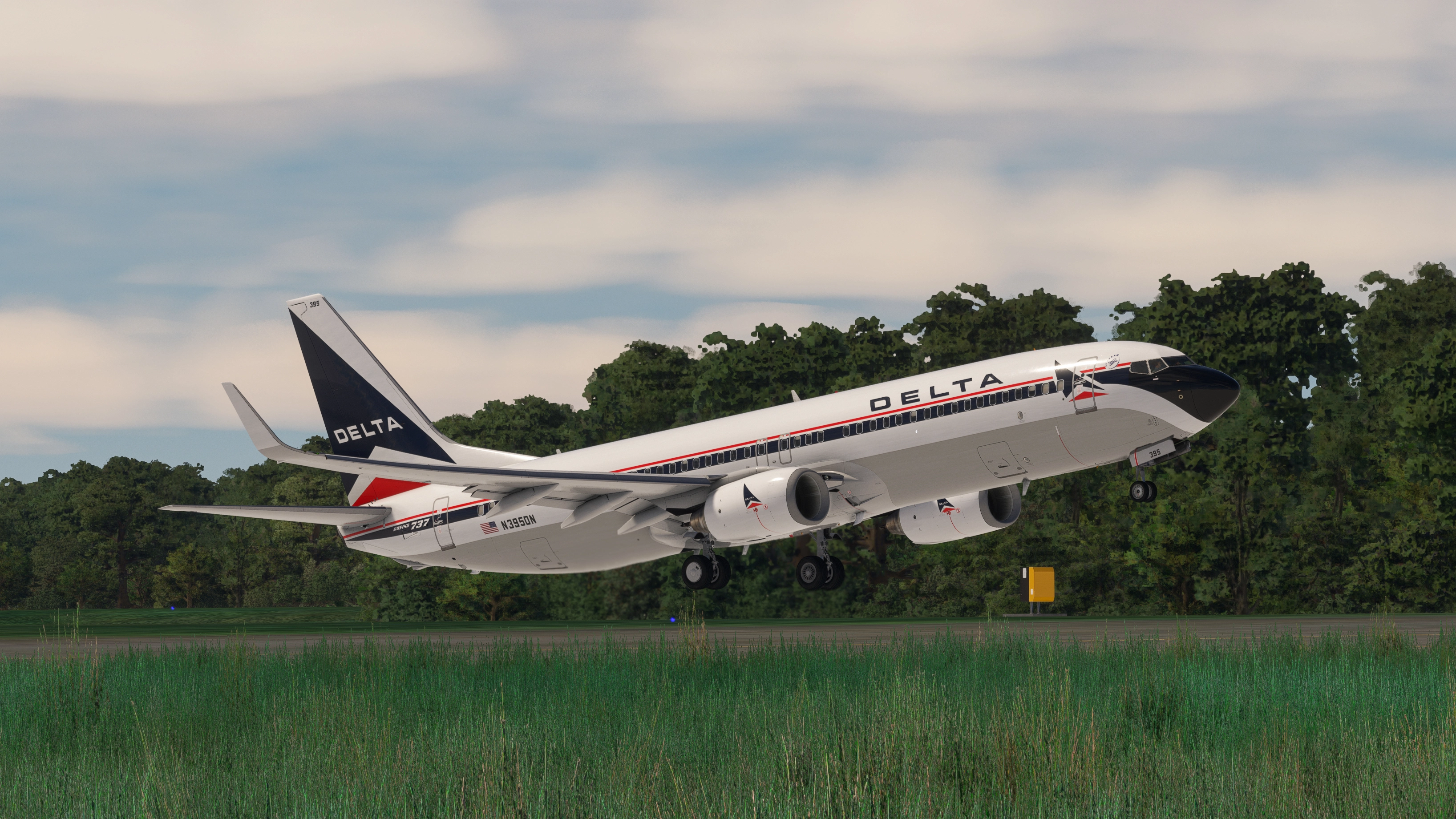 PMDG 737-800  Delta Air Lines | N395DN | Fictional - Image 1