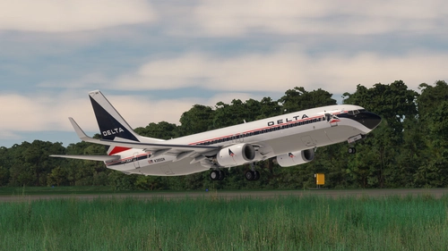 PMDG 737-800  Delta Air Lines | N395DN | Fictional