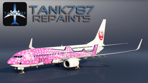 PMDG 737-800 Japan Transocean Air - JA06RK thumbnail 1