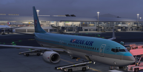 PMDG 737-800 Korean Air (HL8241) 8K