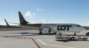 PMDG 737-800 Lot Polish Airlines ''100years Krosno'' thumbnail 5