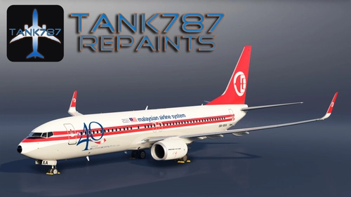 PMDG 737-800 Malaysia Airlines - 9M-MXA