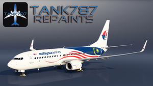 PMDG 737-800 Malaysia Airlines - 9M-MXS thumbnail 1