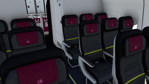 PMDG 737-800 "MAX" - Qatar Airways A7-BSA (w/ cabin) thumbnail 8