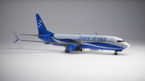 PMDG 737-800 Oceanic Airways (VA) w/Cabin