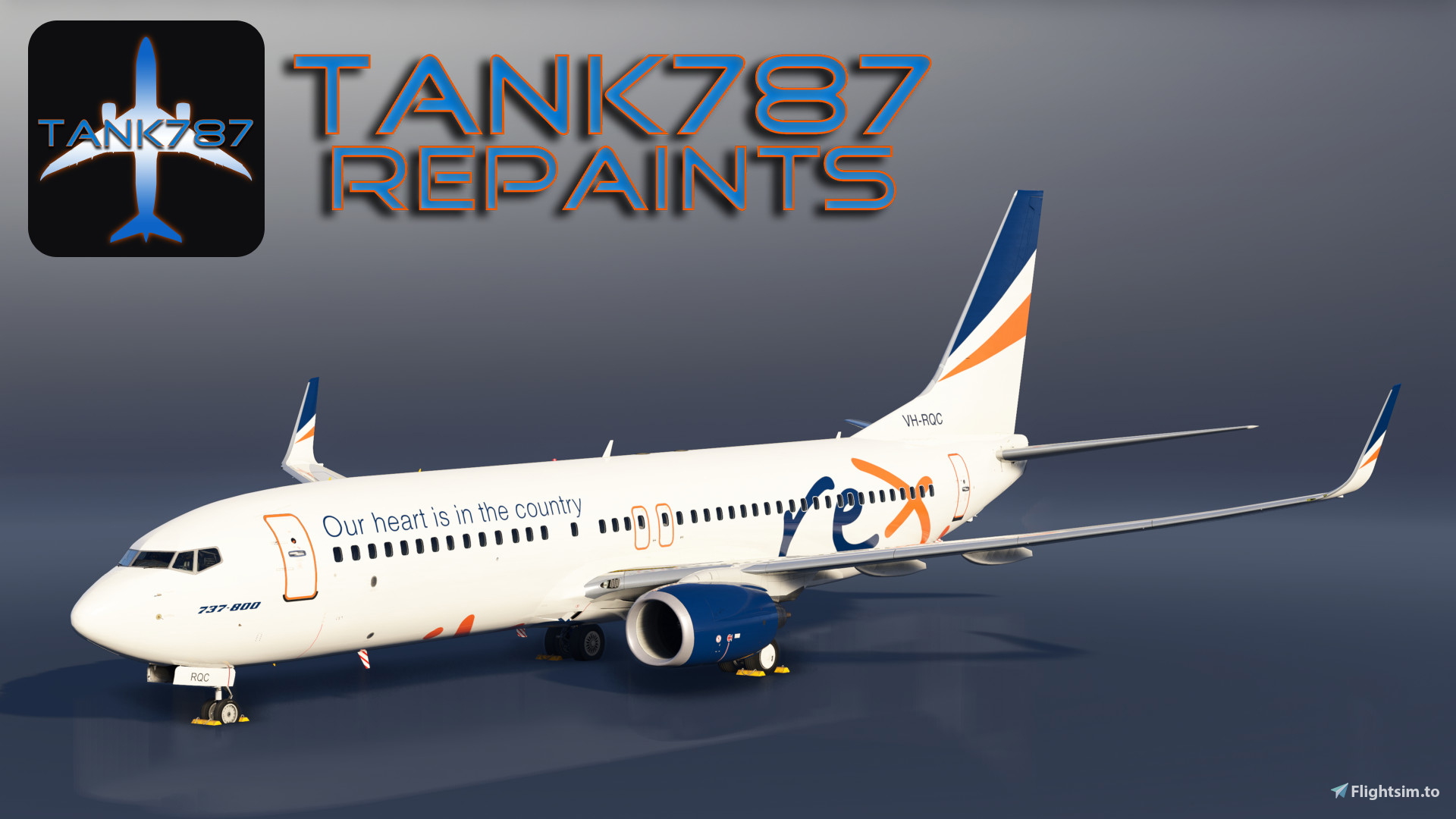 PMDG 737-800 Rex - VH-RQC - Image 1