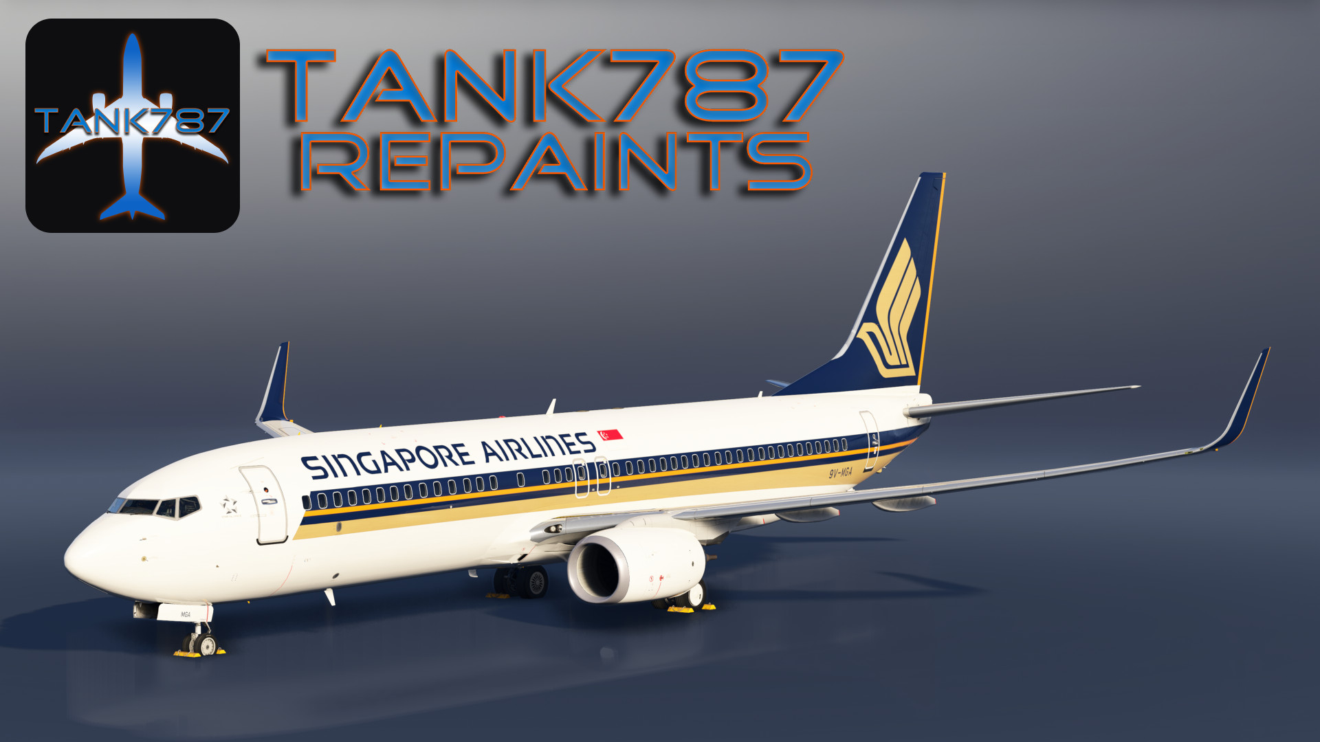 PMDG 737-800 Singapore Airlines - 9V-MGA - Image 1