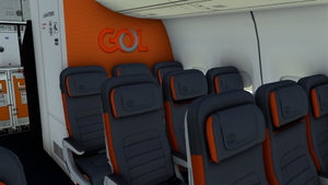 PMDG 737-800 SSW - GOL Linhas Aereas PR-GUT (w/ cabin) thumbnail 8