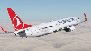 Turkish Airlines [TC-JVU] PMDG 737-800 thumbnail 6