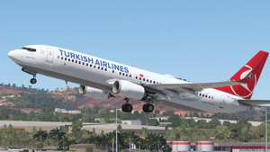 Turkish Airlines [TC-JVU] PMDG 737-800 thumbnail 7