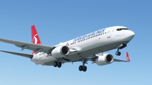Turkish Airlines [TC-JVU] PMDG 737-800 thumbnail 10