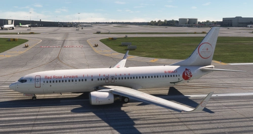 PMDG 737-800 Vatsim Red Rose Airways livery R-RRA12