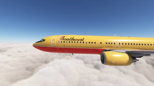 PMDG 737-800 w/ cabin Braniff - Southwest Lease (N406BN)