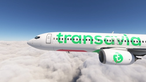 PMDG 737-800 w/ cabin Transavia France Fleet Part 2 (F-HTVM to F-HUYZ)