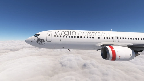 PMDG 737-800 w/ cabin Virgin Australia complete fleet