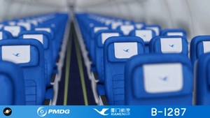 PMDG 737-800 Xiamen Airlines 厦门航空 B-1287 with cabin 8k thumbnail 10