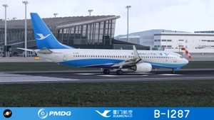 PMDG 737-800 Xiamen Airlines 厦门航空 B-1287 with cabin 8k thumbnail 7