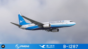 PMDG 737-800 Xiamen Airlines 厦门航空 B-1287 with cabin 8k thumbnail 6