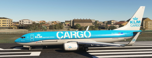 PMDG 737-800BCF - KLM CARGO series - PH-BDA