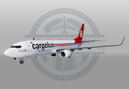 PMDG 737-800BCF - Cargolux LX-BOE (fictional)