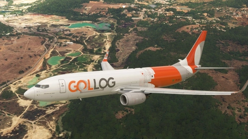 PMDG 737-800BCF PS-GFI - Gol Linhas Aereas GOLLOG