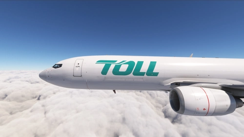 PMDG 737-800BCF Toll Aviation - Airwork New Zealand (ZK-TLJ)