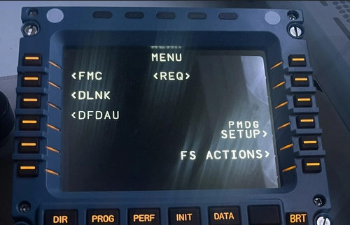 PMDG 737-800NG MSFS 2024 | Mobiflight Winwing MCDU Profile