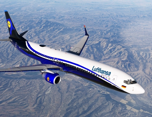 PMDG 737-900ER Lufthansa (fictional)