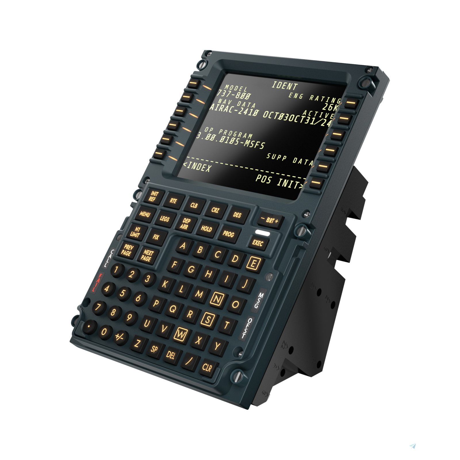 PMDG 738 fmc for winwing pfp3 N for Microsoft Flight Simulator | Feed