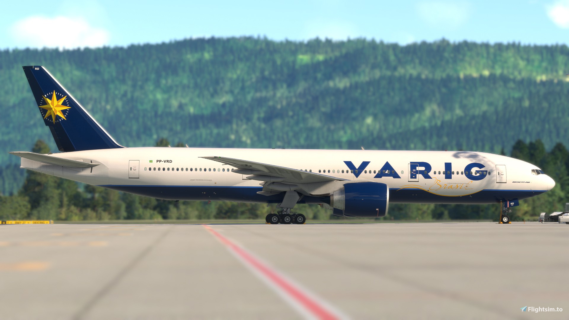 Varig PMDG 777-200 VARIG PP-VRD w/Cabin - Aircraft Liveries for MSFS ...