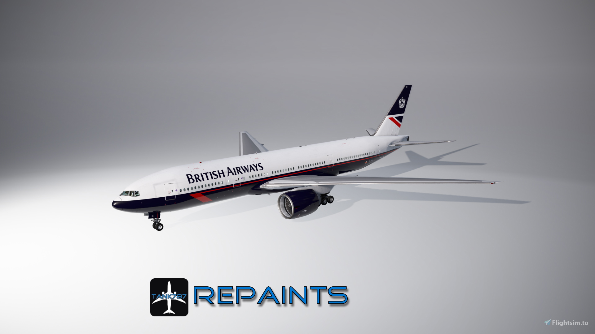 British Airways [Pack] w/Cabin PMDG B777-200ER for Microsoft