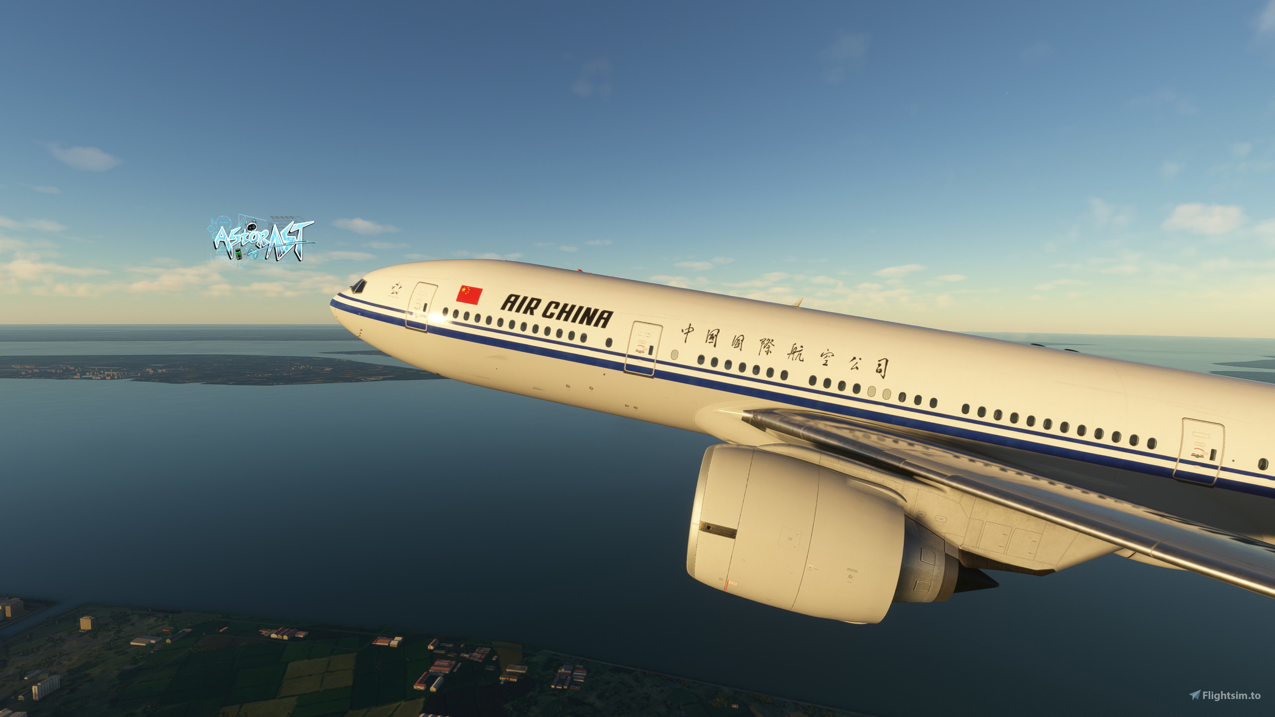 PMDG 777-200ER Air China 中国国际航空B-2069 GE 8K for