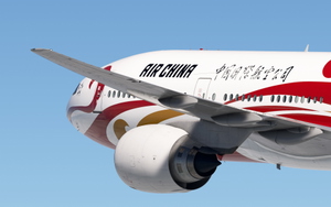 PMDG 777-200ER(PW) Air China Red Phoneix B-2060 Speical Livery thumbnail 3