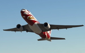 PMDG 777-200ER(PW) Air China Red Phoneix B-2060 Speical Livery thumbnail 5