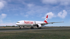 PMDG 777-200ER Austrian OE-LPF 60 Jahre Austrian Livery thumbnail 4
